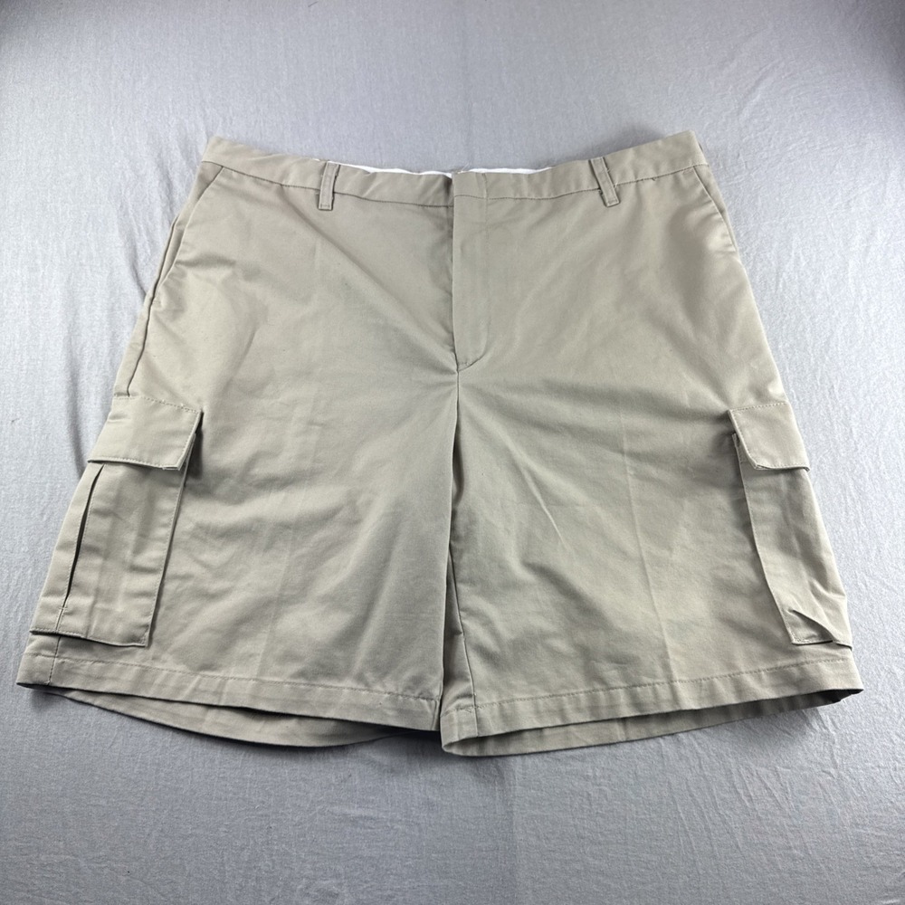 Wearguard Cargo Shorts Men 42 Beige Workwear Utility Pockets Employee Work 20259